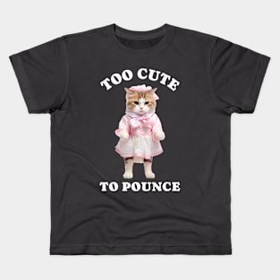 Too Cute Kitten Kids T-Shirt